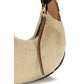 Beige Lambskin Shoulder Bag