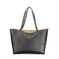 Black Polyurethane Women's Bag
