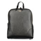 Black Polyurethane Women Backpack