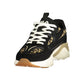 Nero Polyester Womens Sneaker