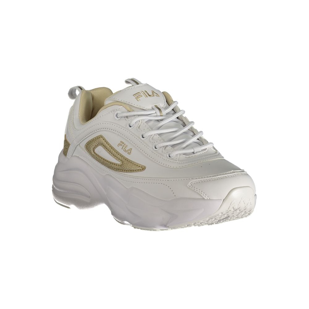 Bianco Polyurethane Women's Sneaker