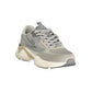 Grey Polyurethane Women's Sneaker