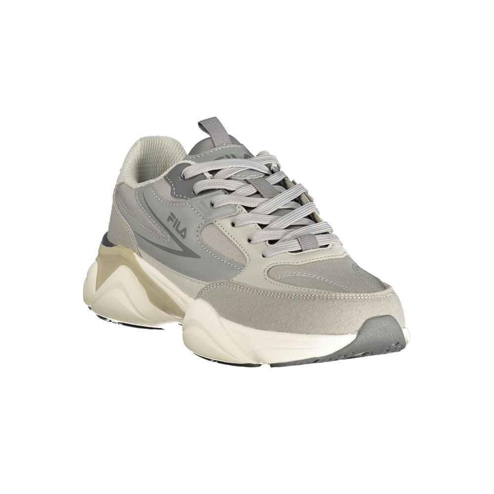 Grey Polyurethane Women's Sneaker