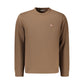 Brown Cotton Men's Sweatshirt