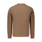 Brown Cotton Men's Sweatshirt