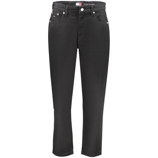 Black Cotton Women Jeans