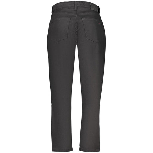 Black Cotton Women Jeans