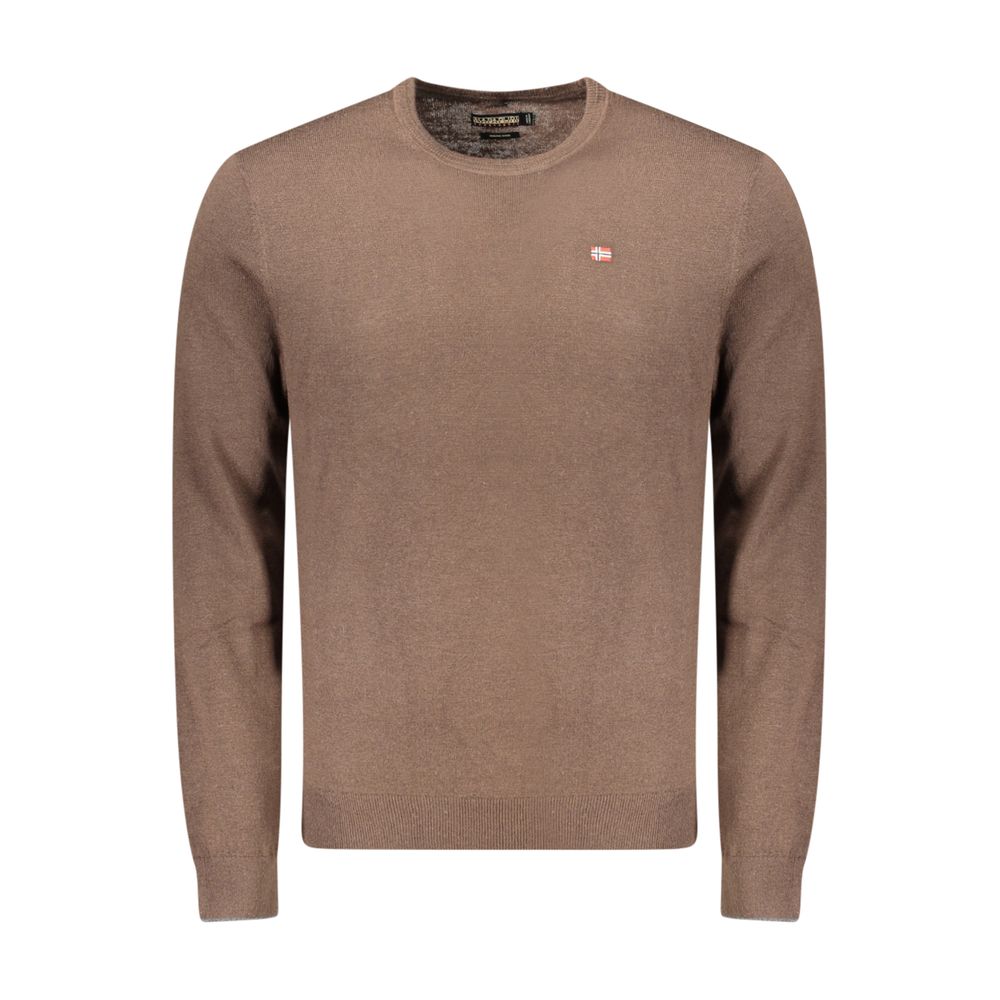 Brown Wool Sweatshirt