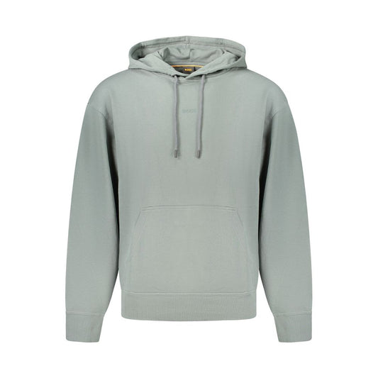 Green Cotton Men's Sweatshirt