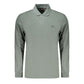 Green Cotton Men's Polo Shirt