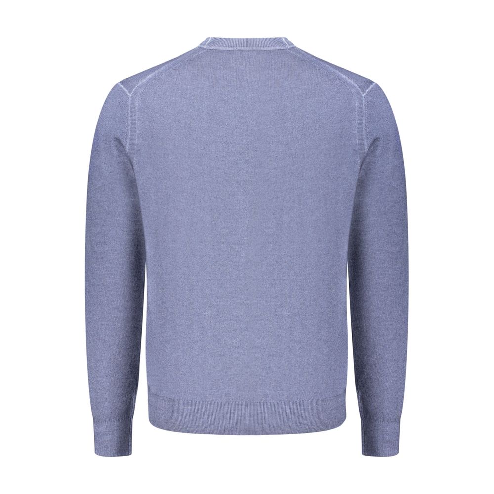 Blue Wool Sweatshirt