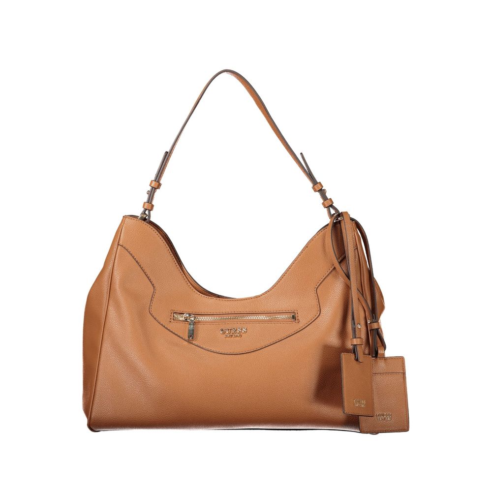 Brown Polyethylene Handbag