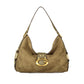 Green Polyurethane Women's Bag