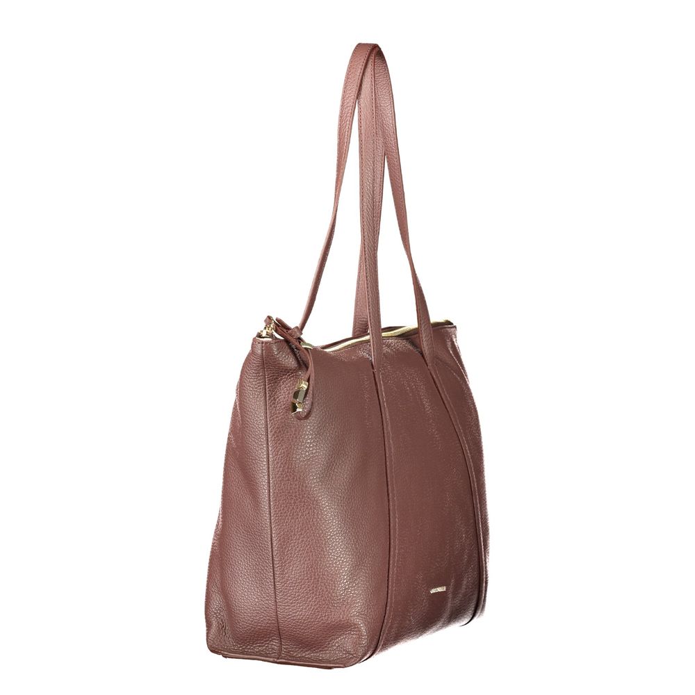 Brown Leather Handbag