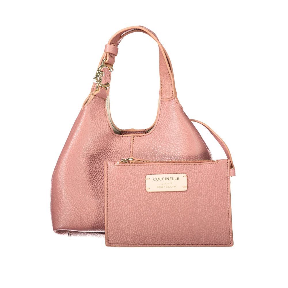 Pink Leather Handbag