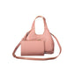 Pink Leather Handbag
