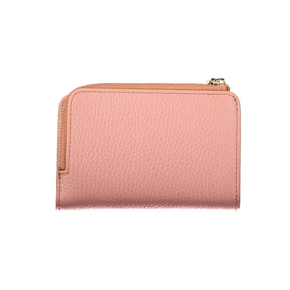 Pink Leather Wallet