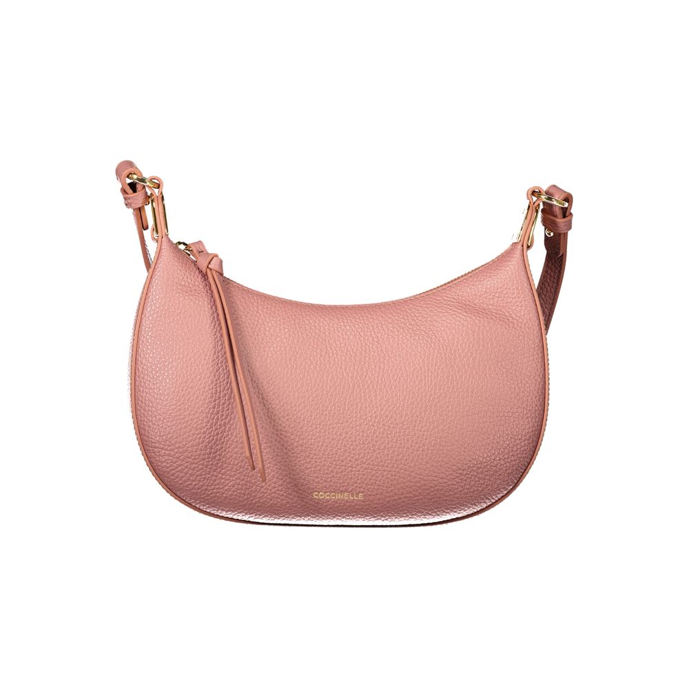 Pink Leather Handbag