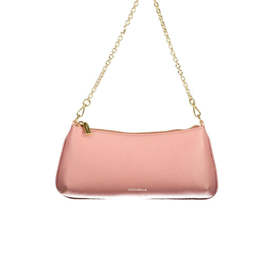 Pink Leather Handbag