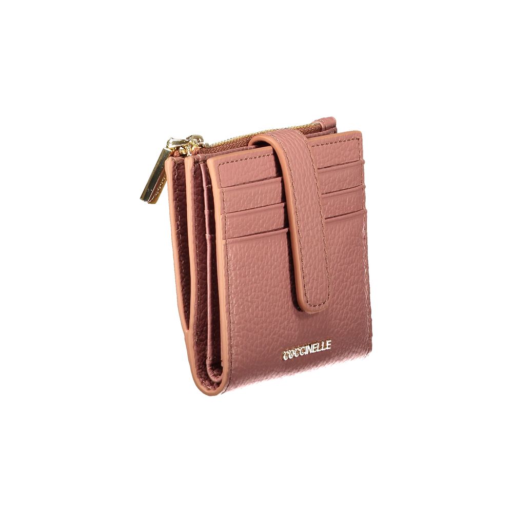 Pink Leather Wallet