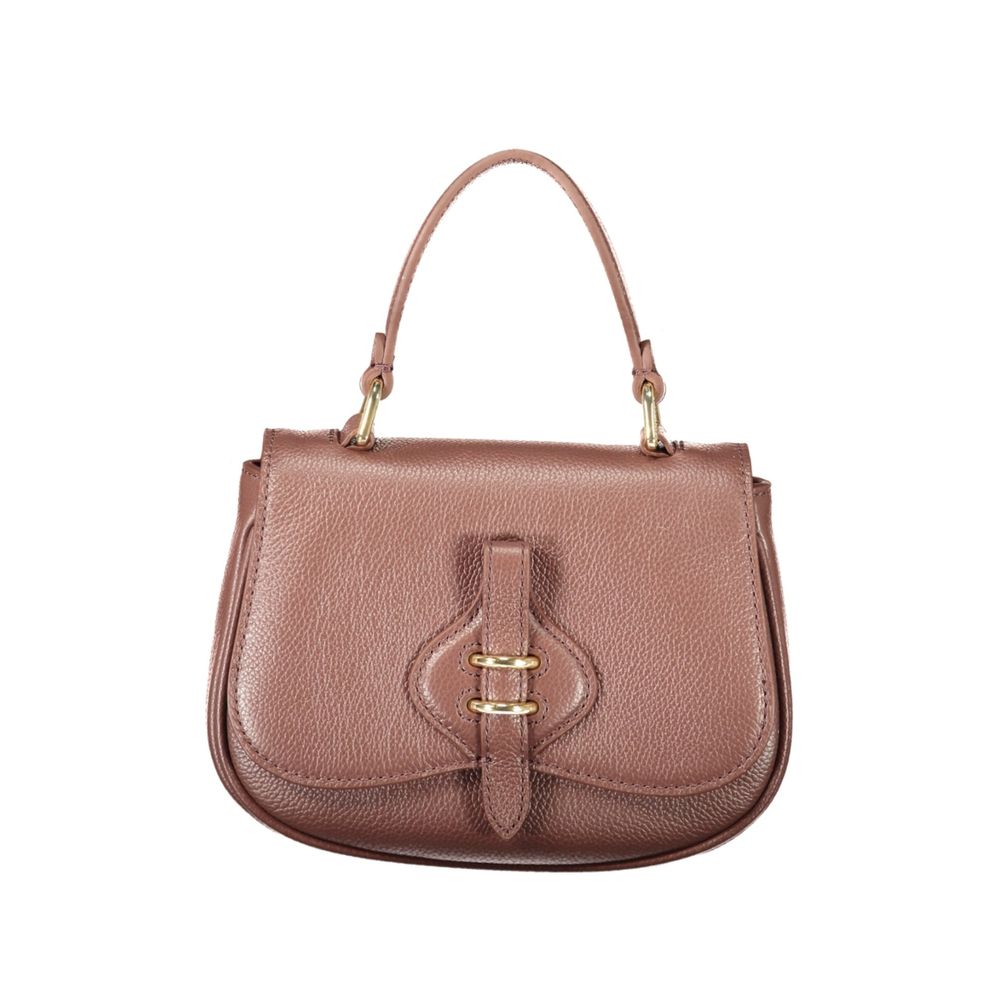 Brown Leather Handbag