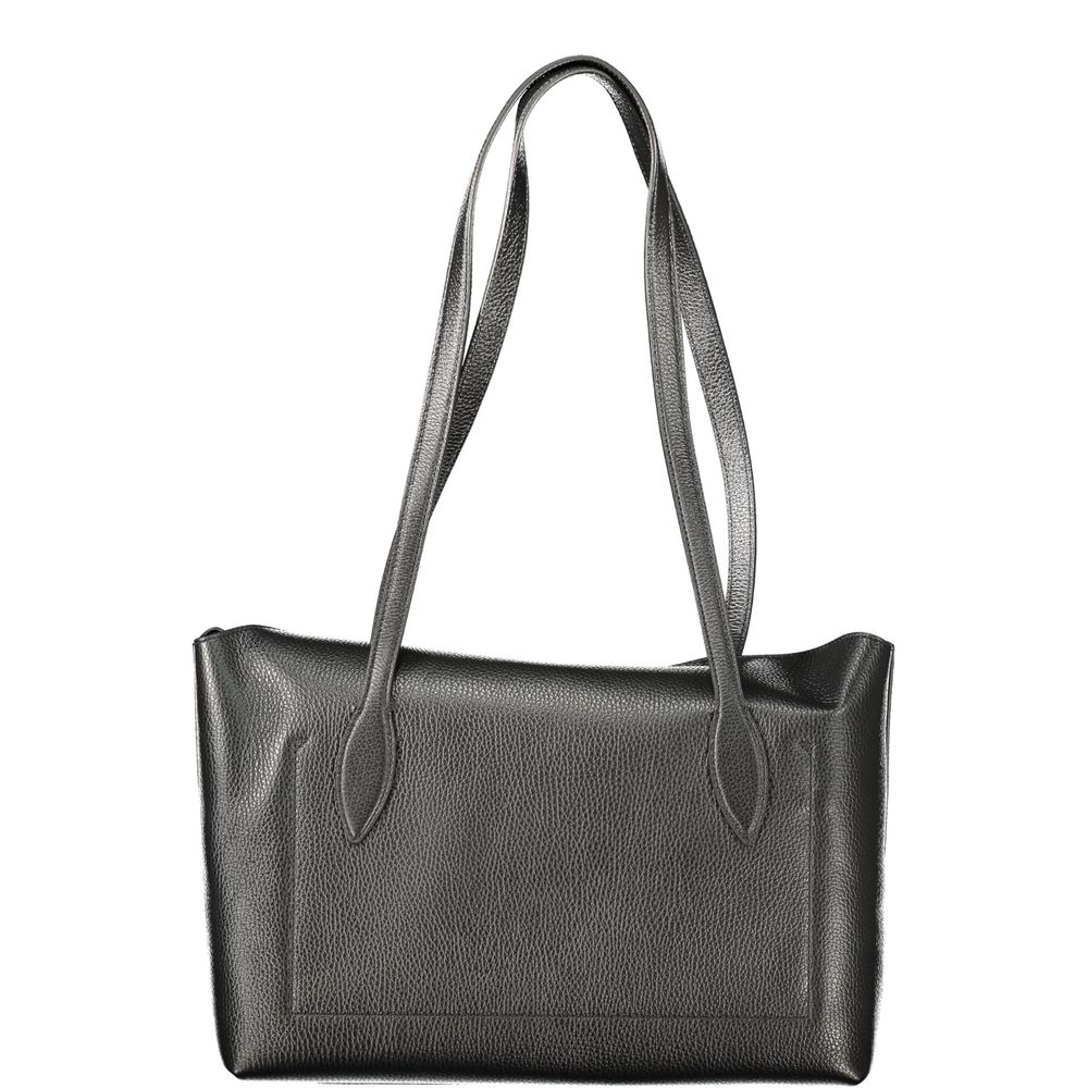 Black Leather Handbag