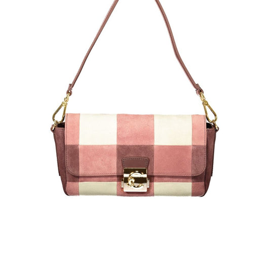 Pink Leather Women's Bag