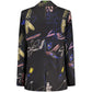 Black Cotton Blazer
