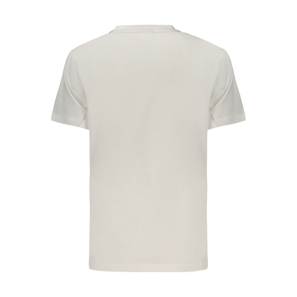 White Cotton Women's T-Shirt