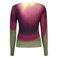 Purple Viscose Sweatshirt