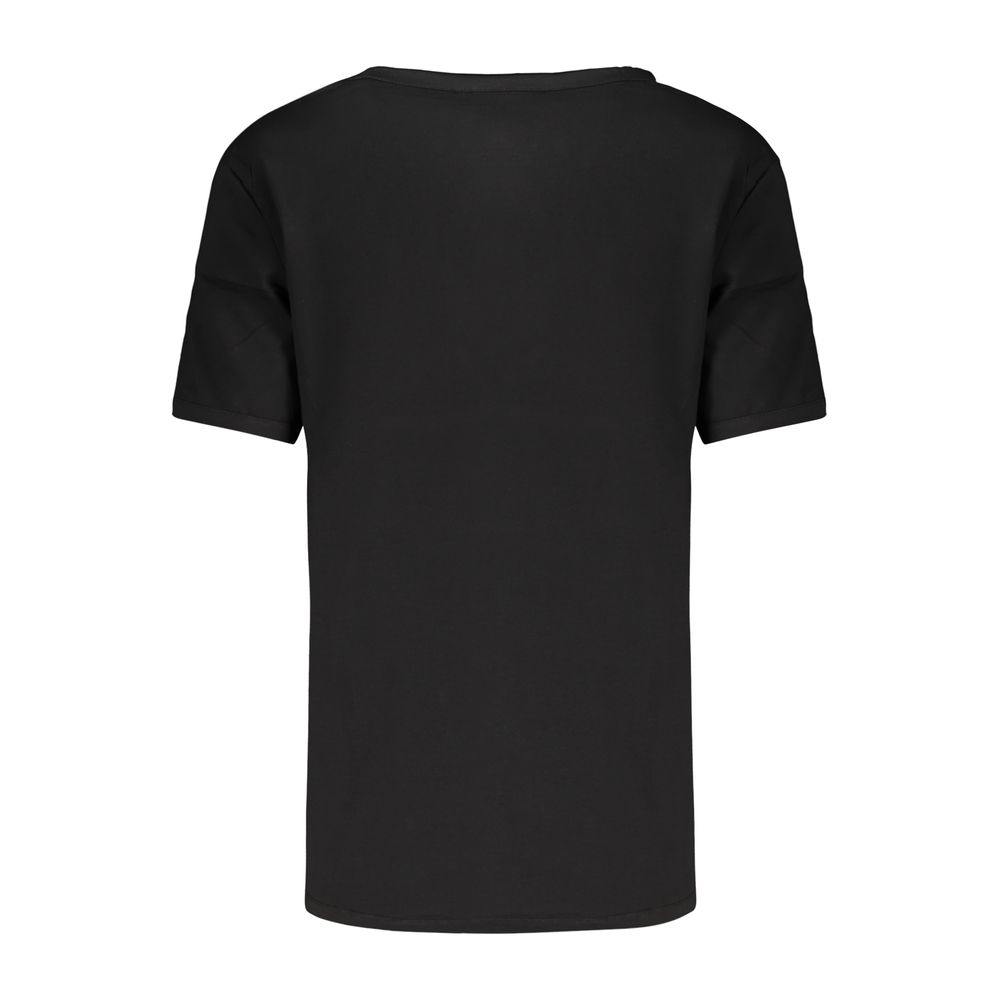 Black Cotton Women's T-Shirt