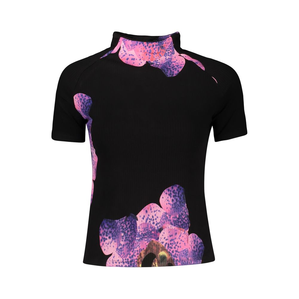 Black Elastane T-Shirt