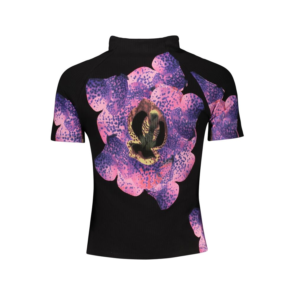 Black Elastane T-Shirt