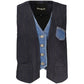 Blue Cotton Waistcoat