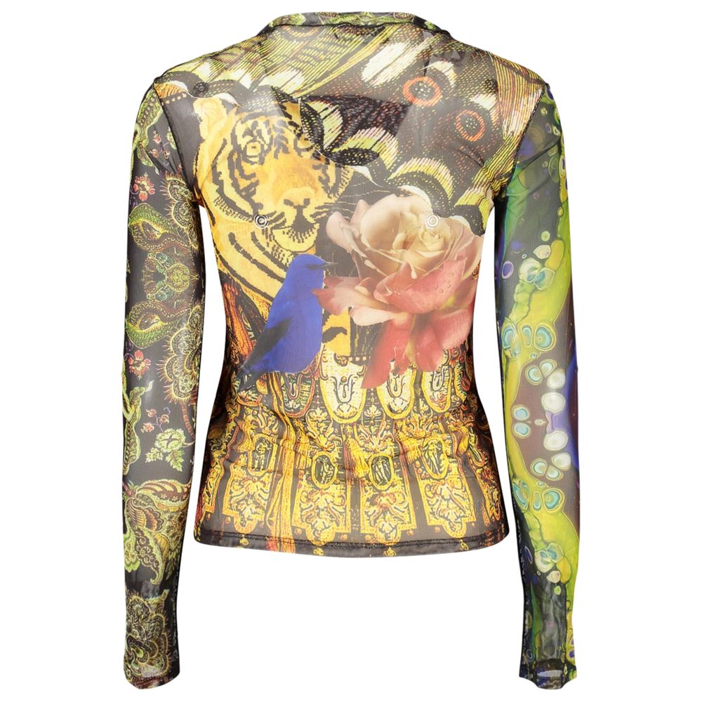 Yellow Polyester T-Shirt