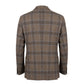 Brown Cotton Men Jacket