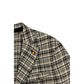 Beige Cotton Men Jacket
