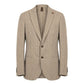 Beige Linen Men Jacket