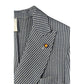 Blue Cotton Men Jacket