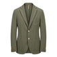 Green Cotton Men's Jacket