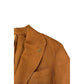 Brown Linen Men's Jacket
