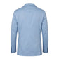 Light Blue Cotton Men Jacket