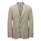Beige Cotton Men's Jacket