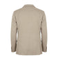 Beige Cotton Men's Jacket