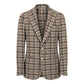 Brown Cotton Men Jacket
