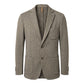 Beige Cotton Men Jacket