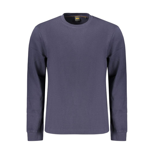Blue Cotton Mens Shirt