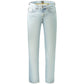 Azzurro Cotton Uomo Jeans