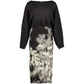 Black Viscose Womens Dress