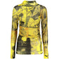 Yellow Viscose Women's Top